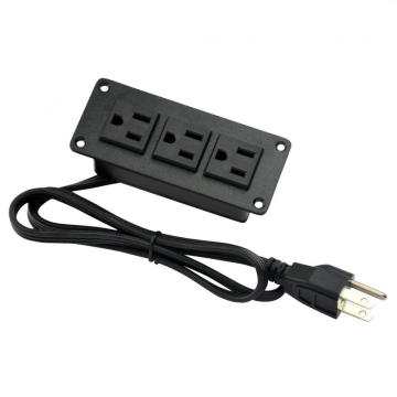 US 3-Outlets Strip Power Unit For Office&Furniture